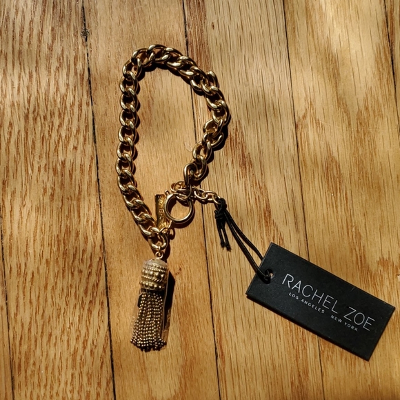 Rachel Zoe Jewelry - Rachel Zoe gold bracelet tassel NWT Rachel Zoe Jewelry - Rachel Zoe gold bracelet tassel NWT